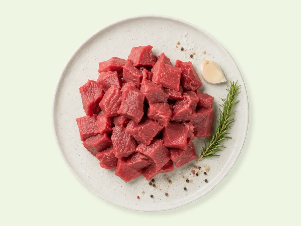 Grass Fed Diced Beef