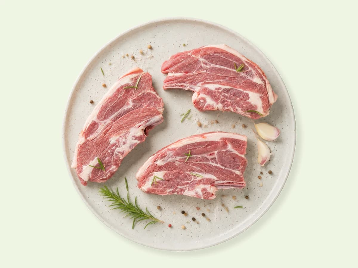 Grass Fed Lamb Forequarter Chops