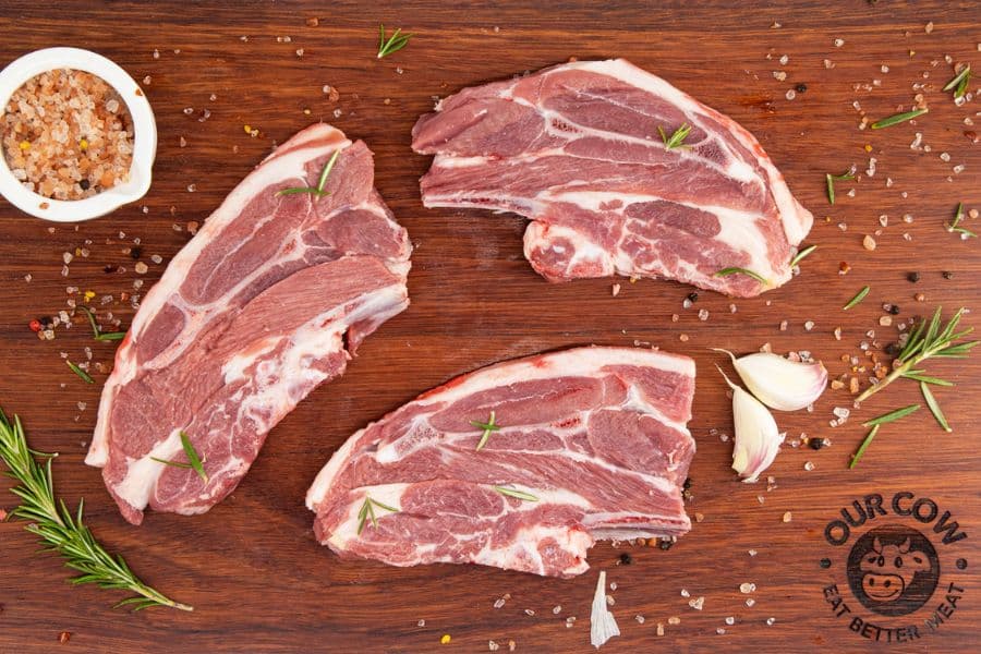 Grass Fed Lamb Forequarter Chops