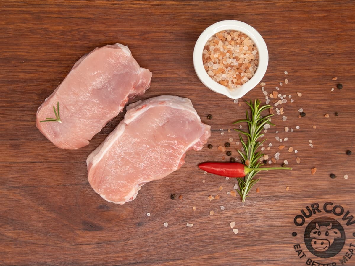 2 Free Range Pork Medallions