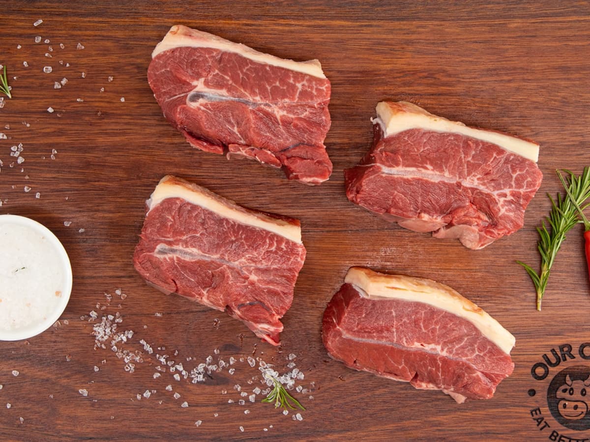 Grass Fed Oyster Blade Steaks