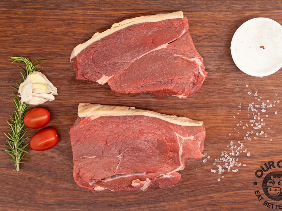 2 Grass Fed Rump Steaks