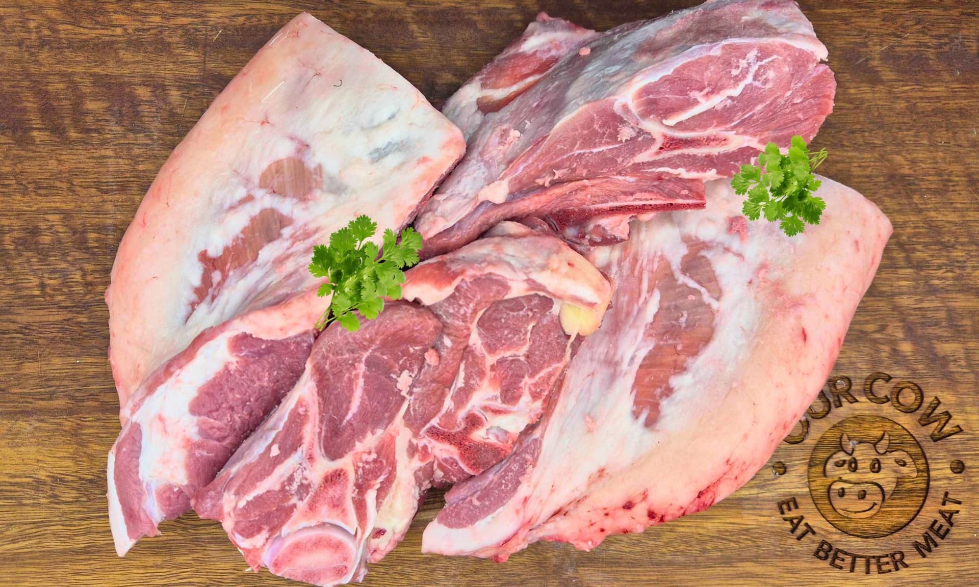 Grass Fed Lamb Casserole Pieces