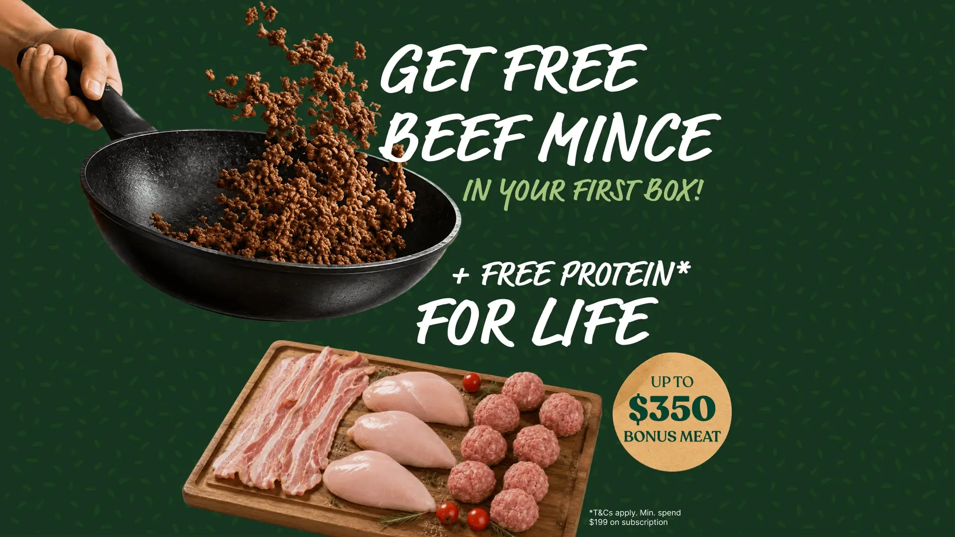 Free Protein for Life!
