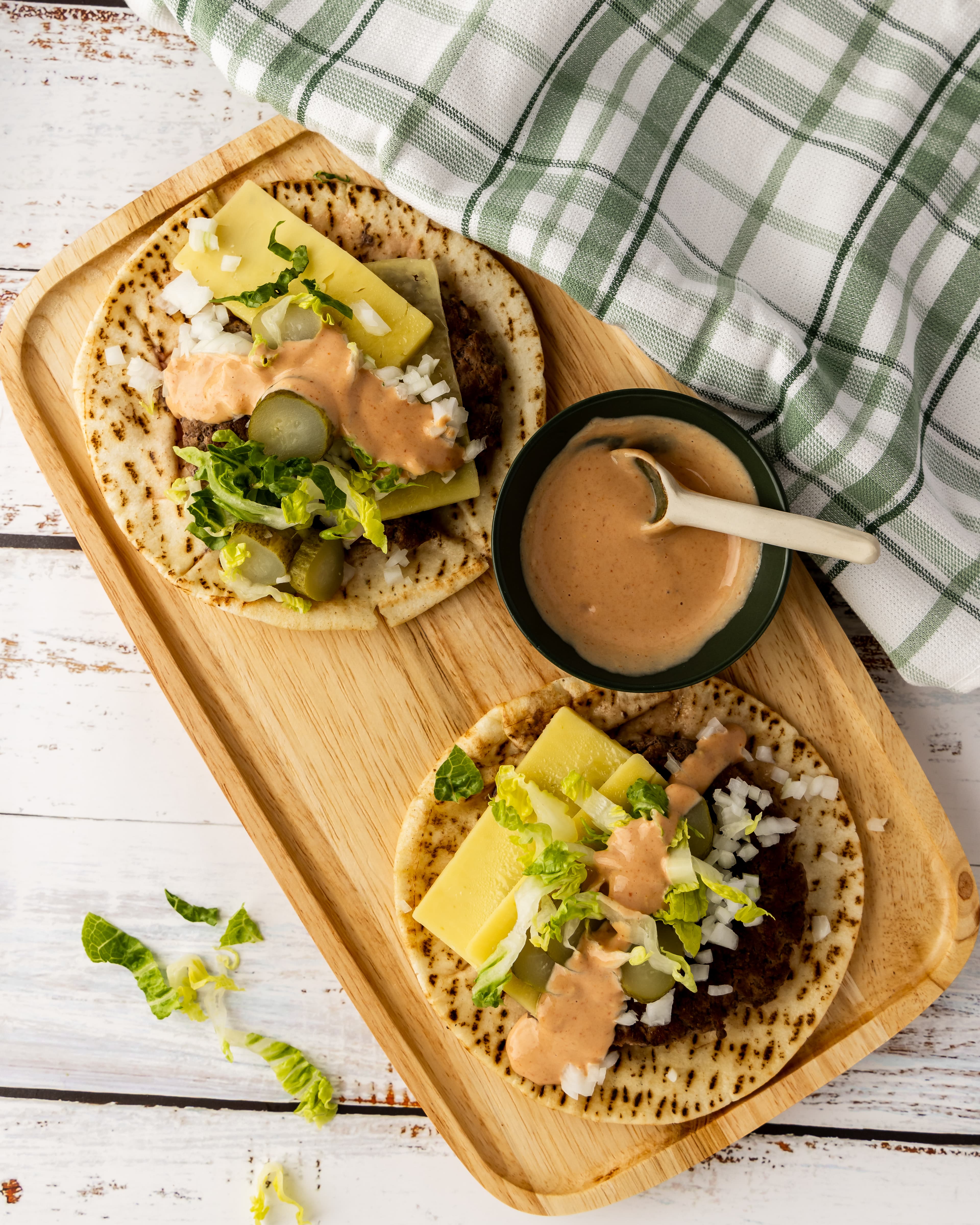 Grass-Fed Big Mac Tacos