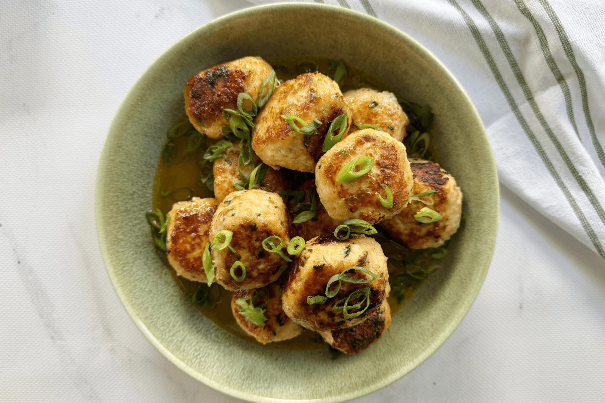 Hot Honey Chicken Meatballs