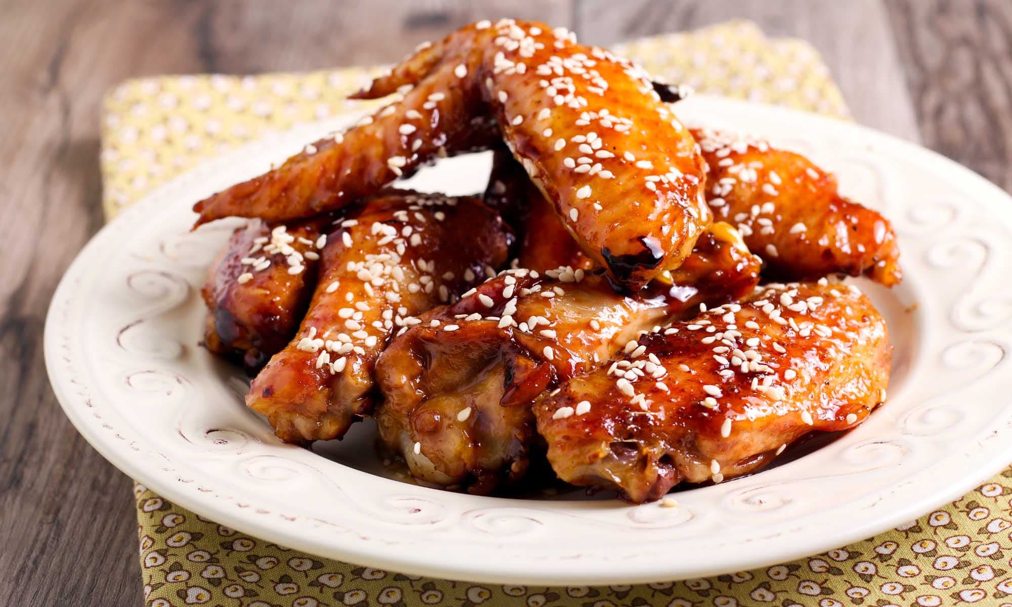 Crispy & Sticky Asian Wings
