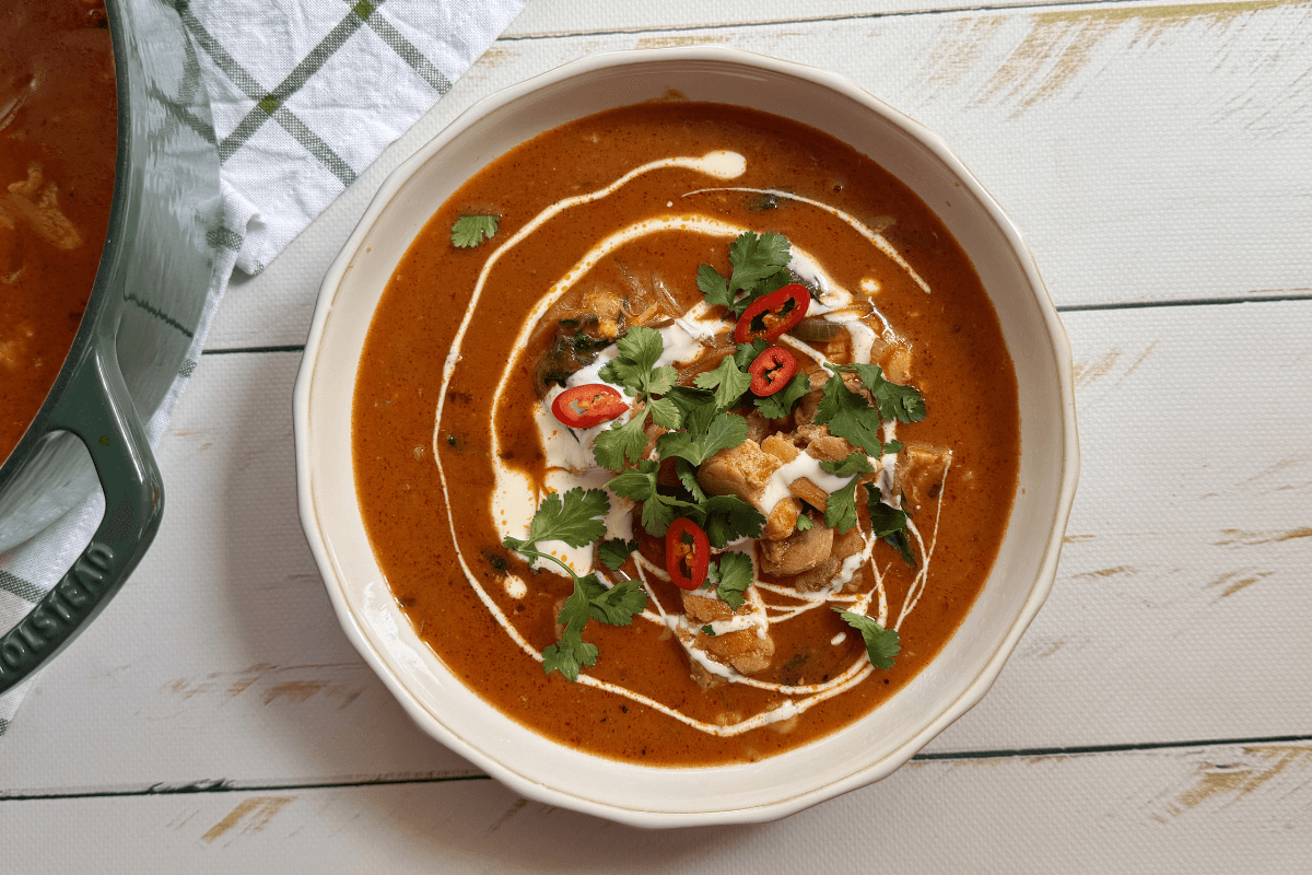 Butter Chicken Soup