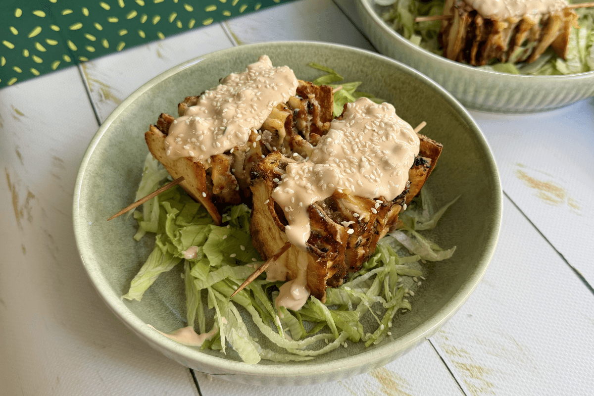 Big Mac Tortilla Kebabs