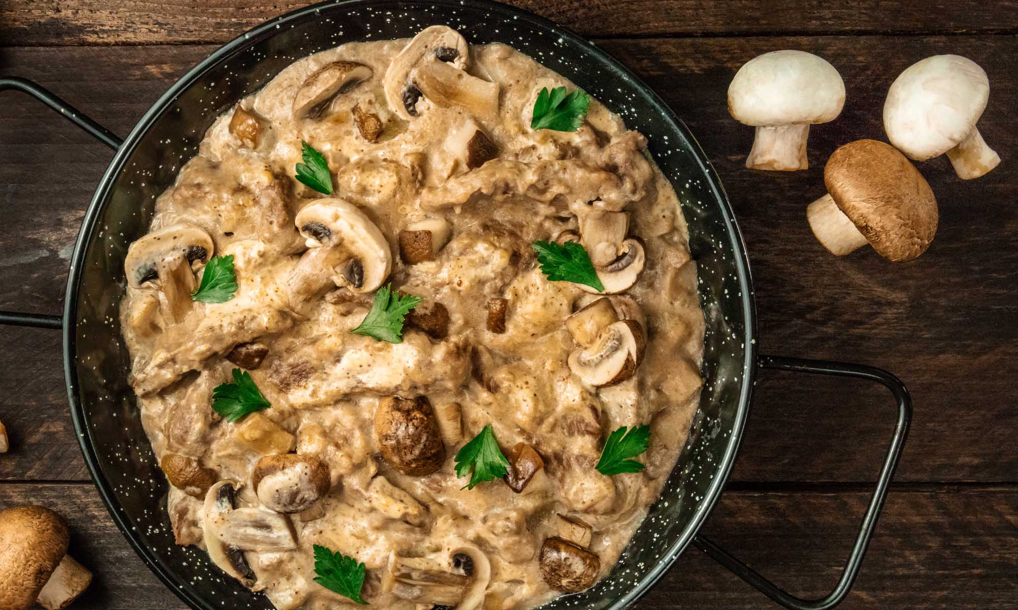 Slow Cooked Stroganoff