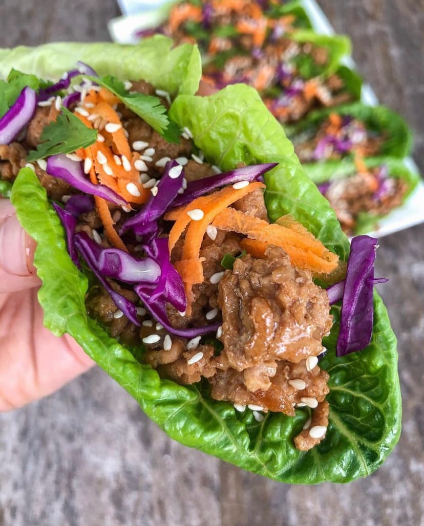 Emily @ Countdown til Dinner's Asian Style Lettuce Wraps