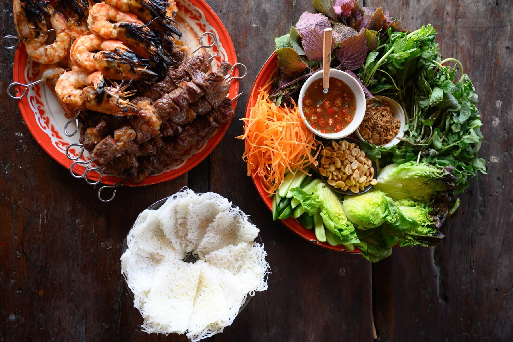 Hayden Quinn’s Wagyu & Prawn Bun Thit Nuong