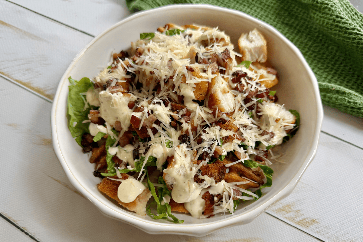 Loaded Chicken Caesar Fries