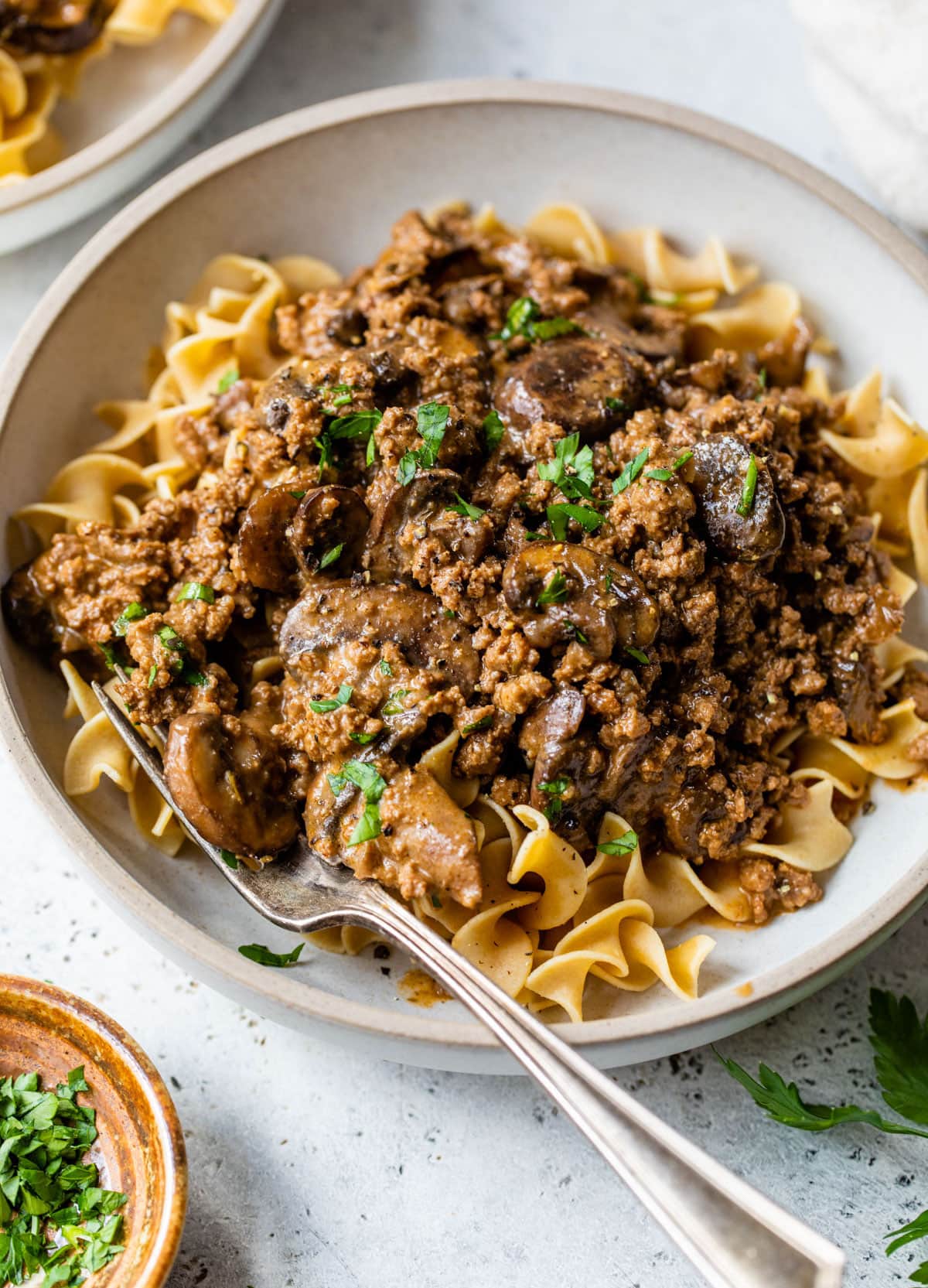 Beef Mince Stroganoff