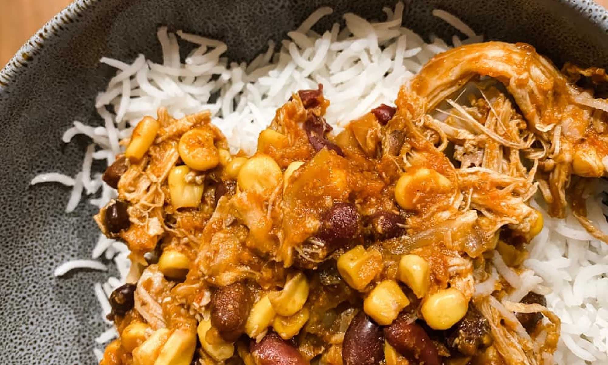 Bec's Shredded Mex Chicken