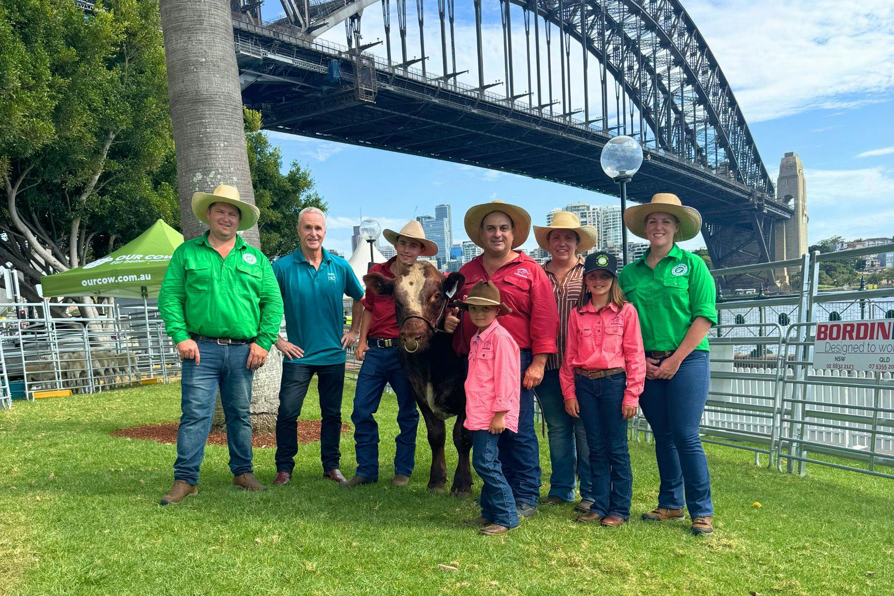 Our Cow takes on Sydney for ‘The Great Aussie BBQ’, in support of Rural Aid